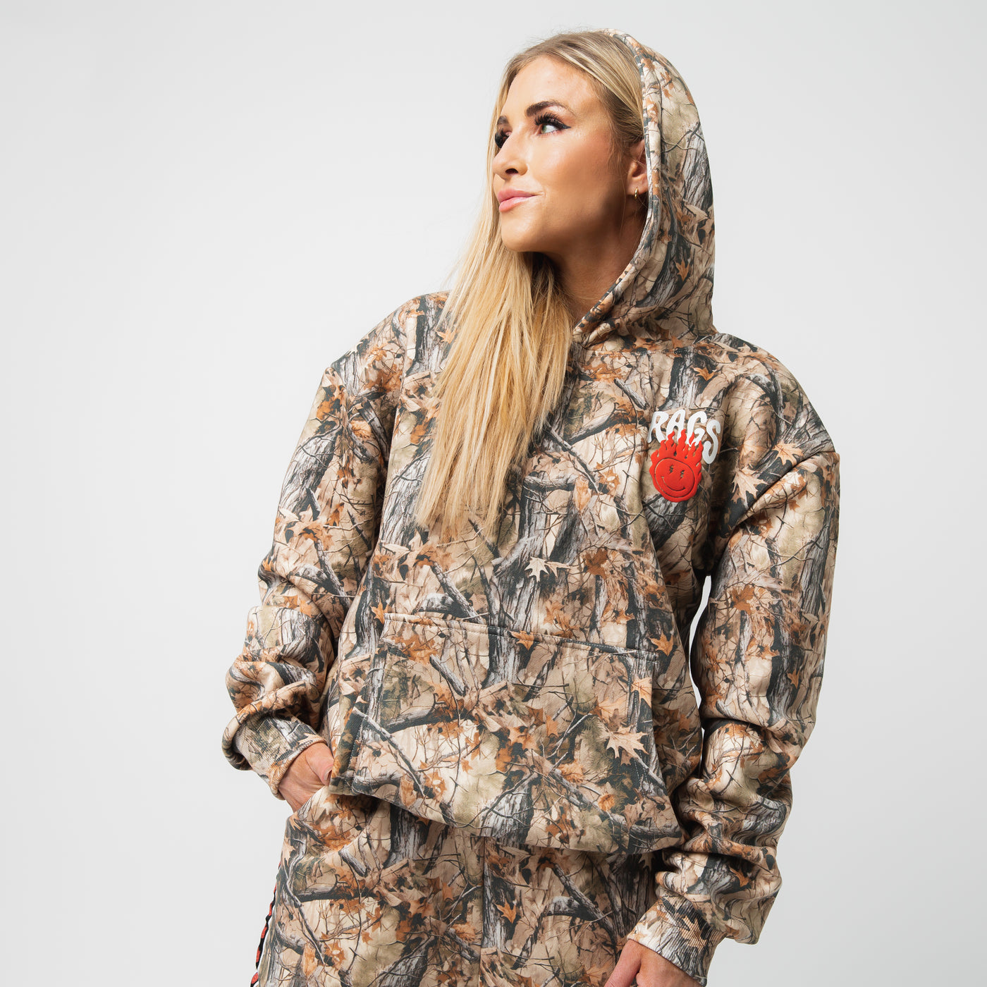 Adult Unisex Hoodie - Camo