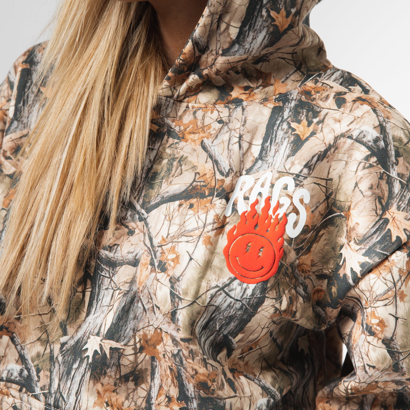 Adult Unisex Hoodie - Camo