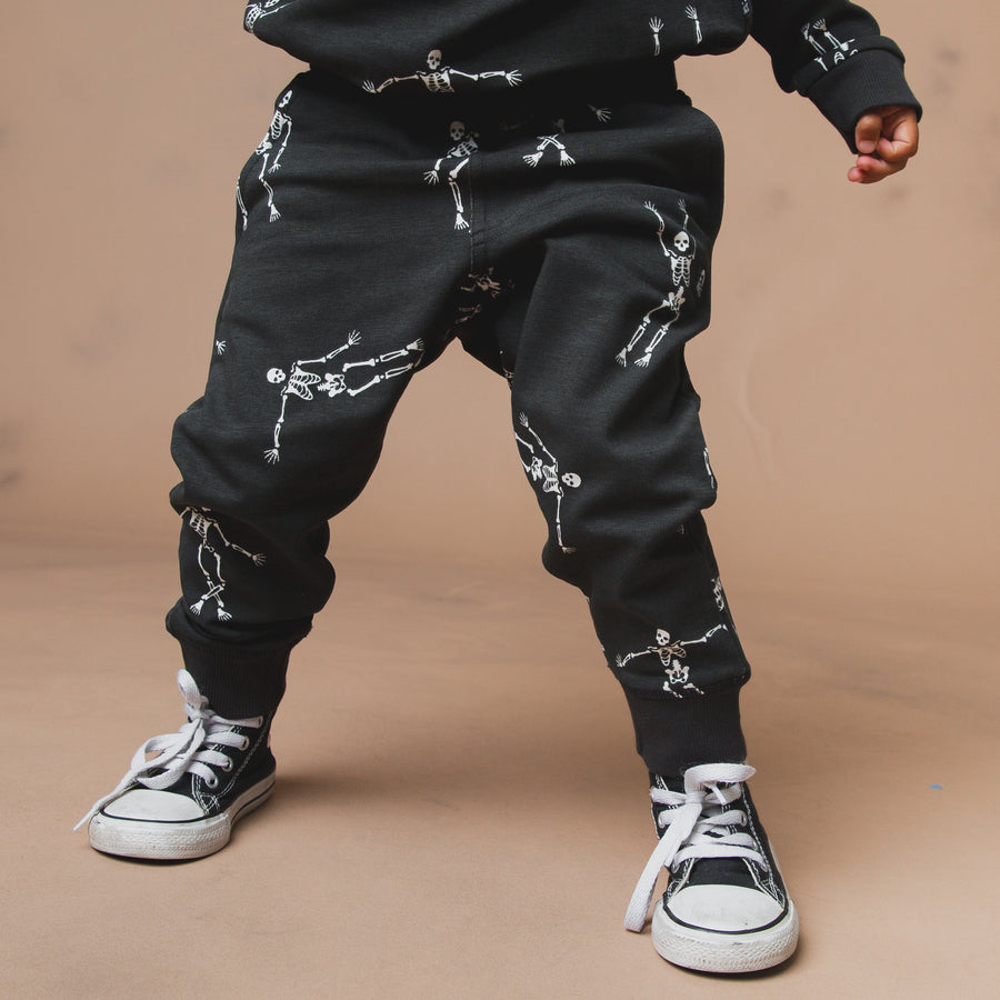 Relaxed Fit Joggers - All Over Skelly