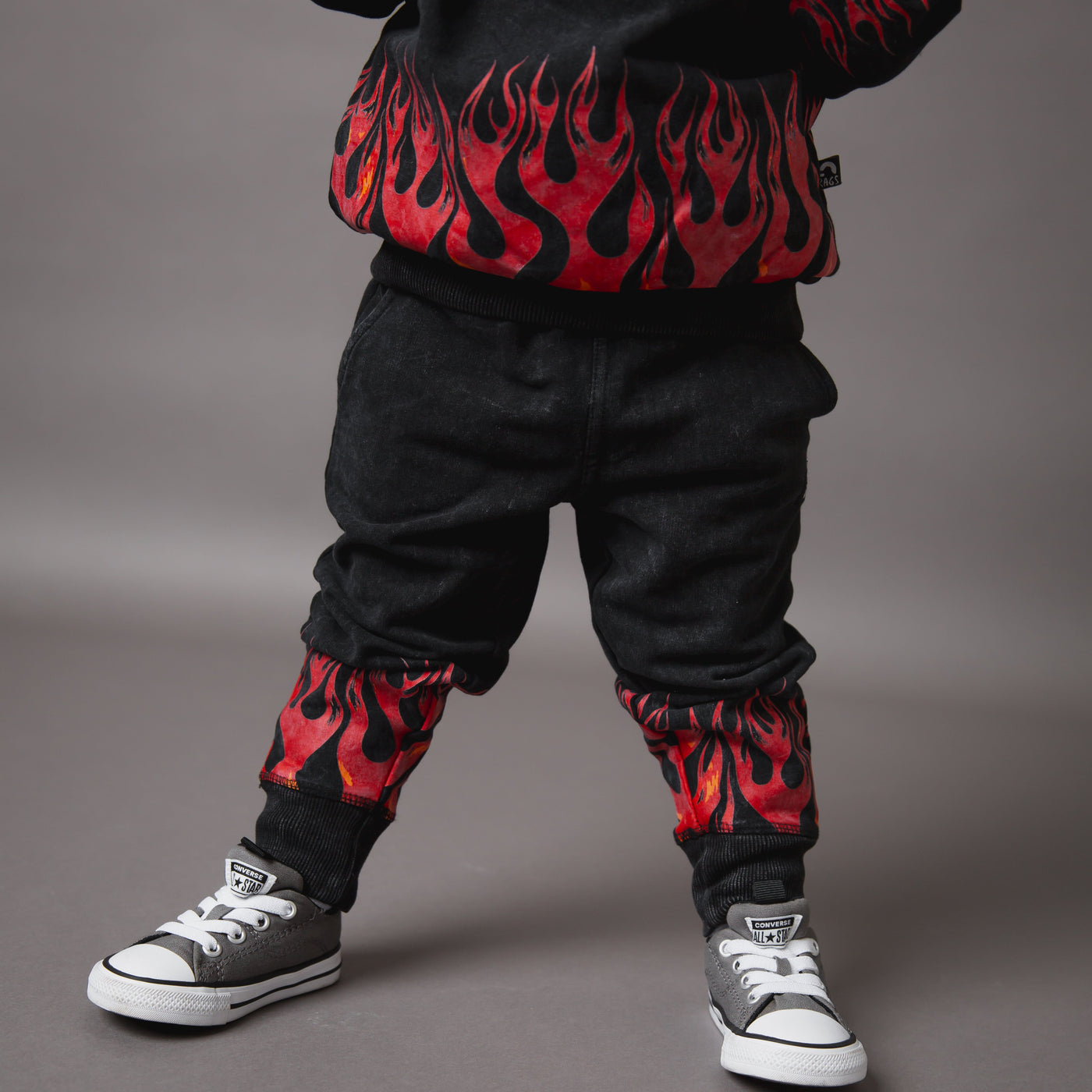 Relaxed Fit Joggers - Flames