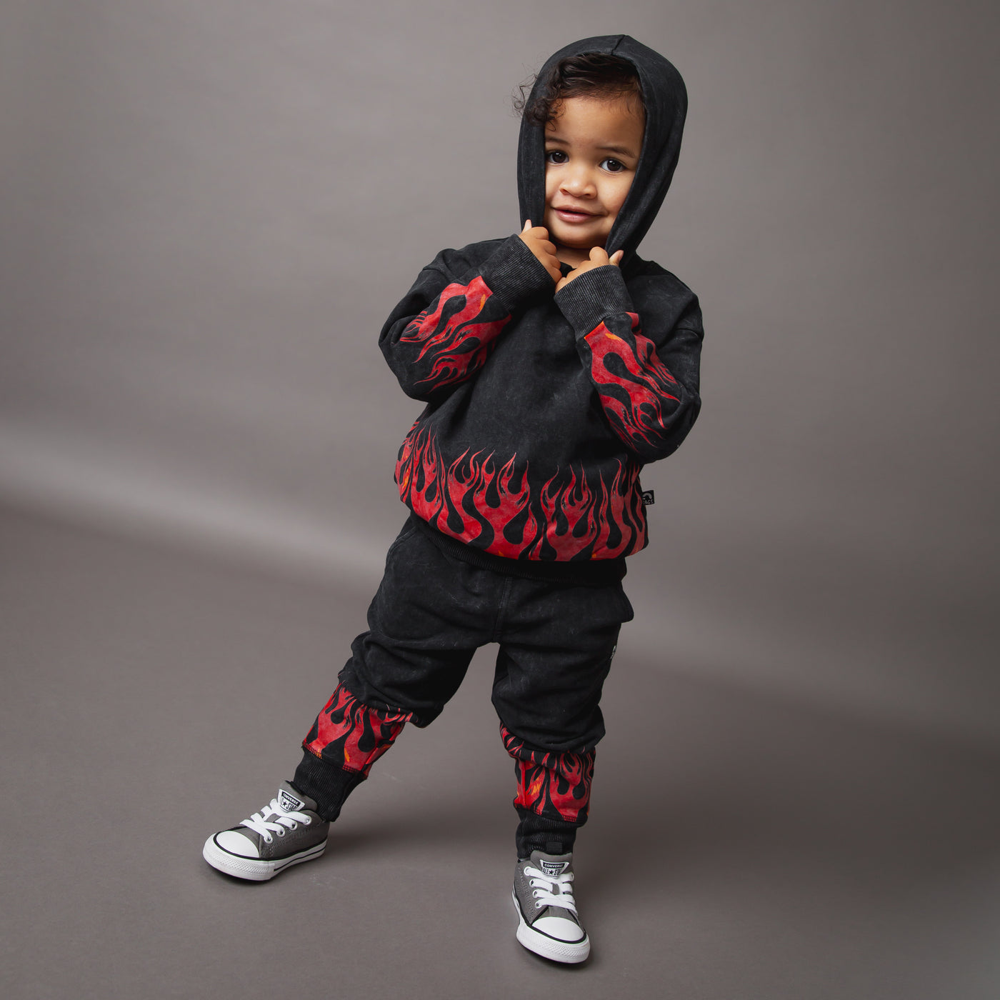 Relaxed Fit Joggers - Flames