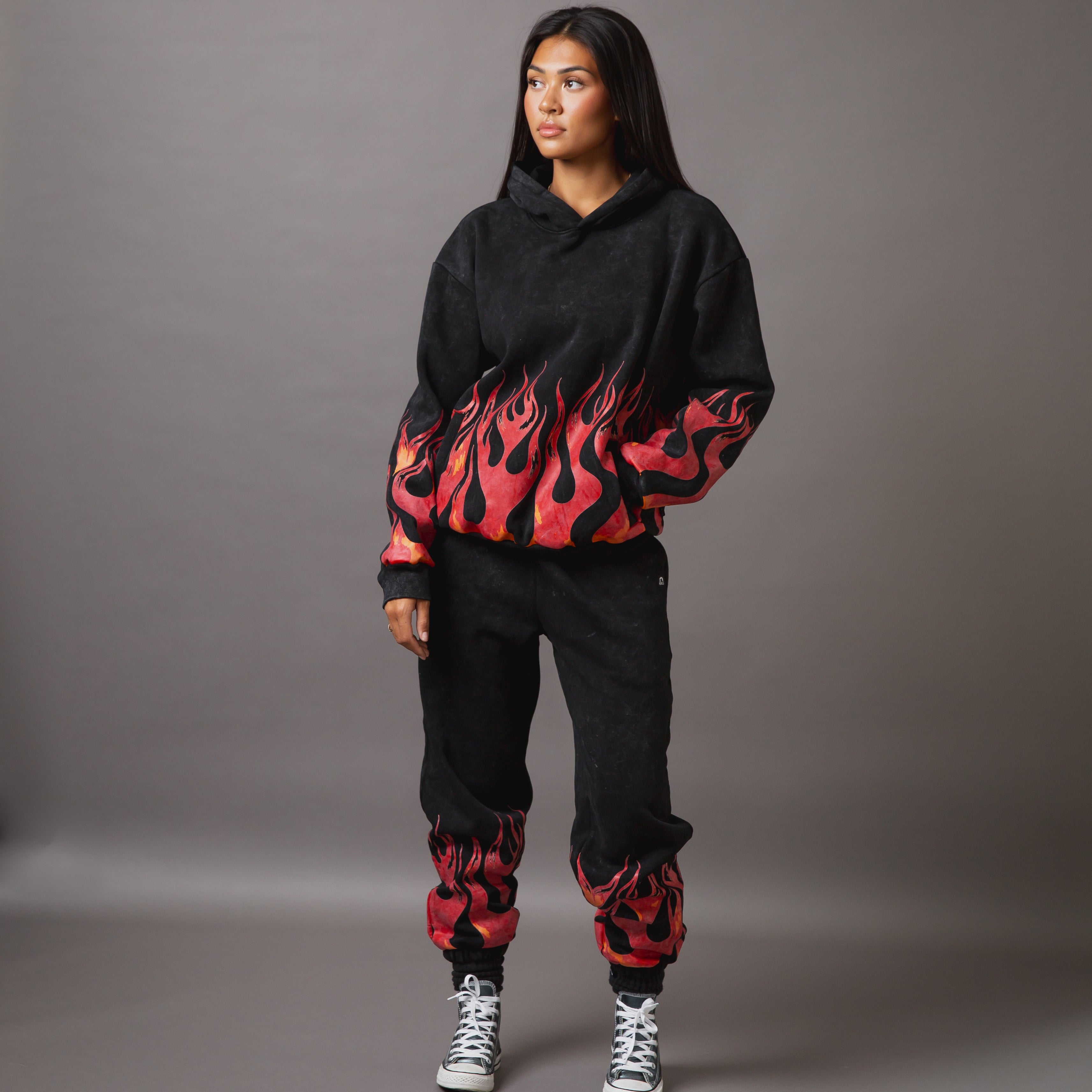 Adult Unisex Joggers - Flames