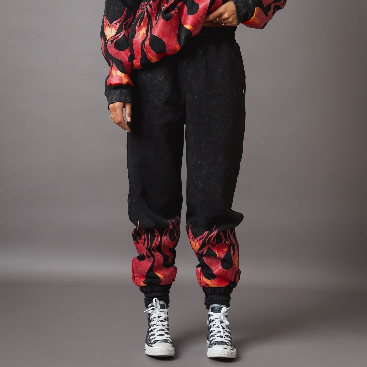 Adult Unisex Joggers - Flames