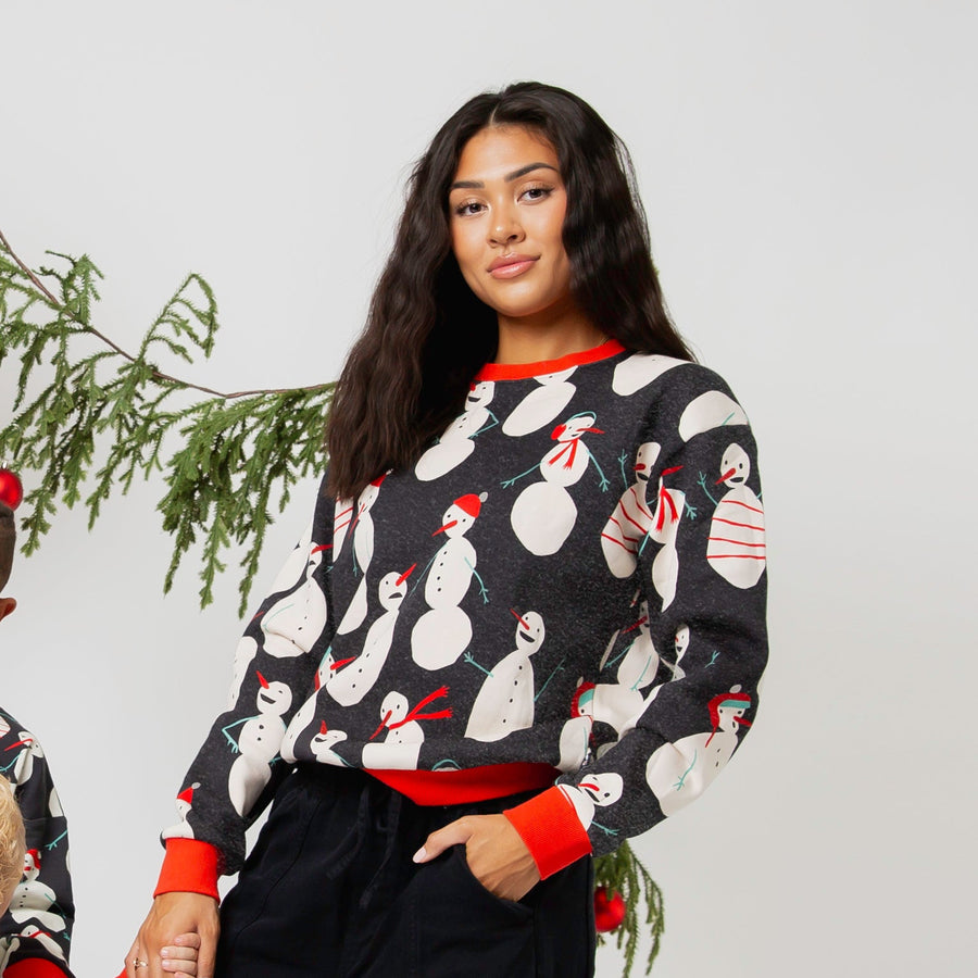 Adult Unisex Crewneck - Snowmen